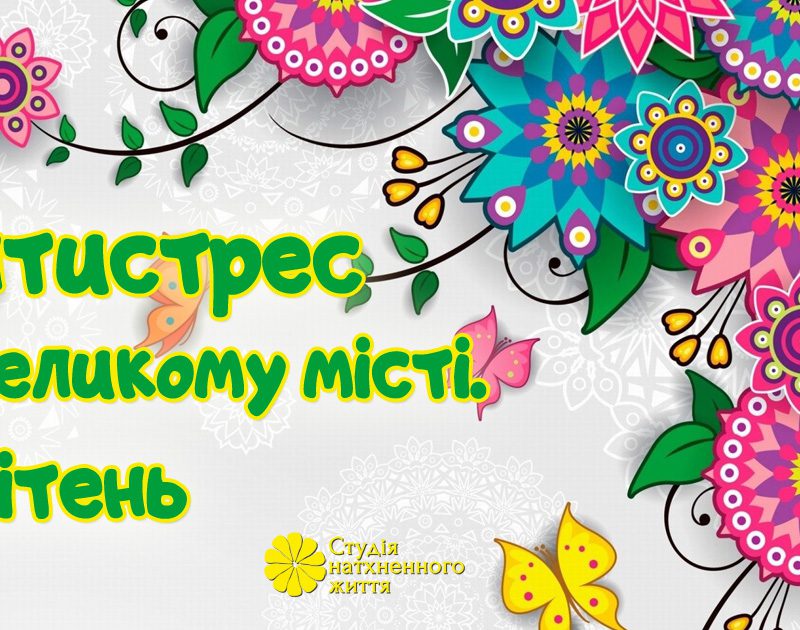 Програма антистрес в Києві. Коуч-студія натхненного життя.